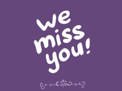Image result for we miss you