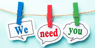 we need you