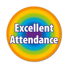 Excellent Attendance Stickers | Good job quotes, Teacher stickers, Work  stickers